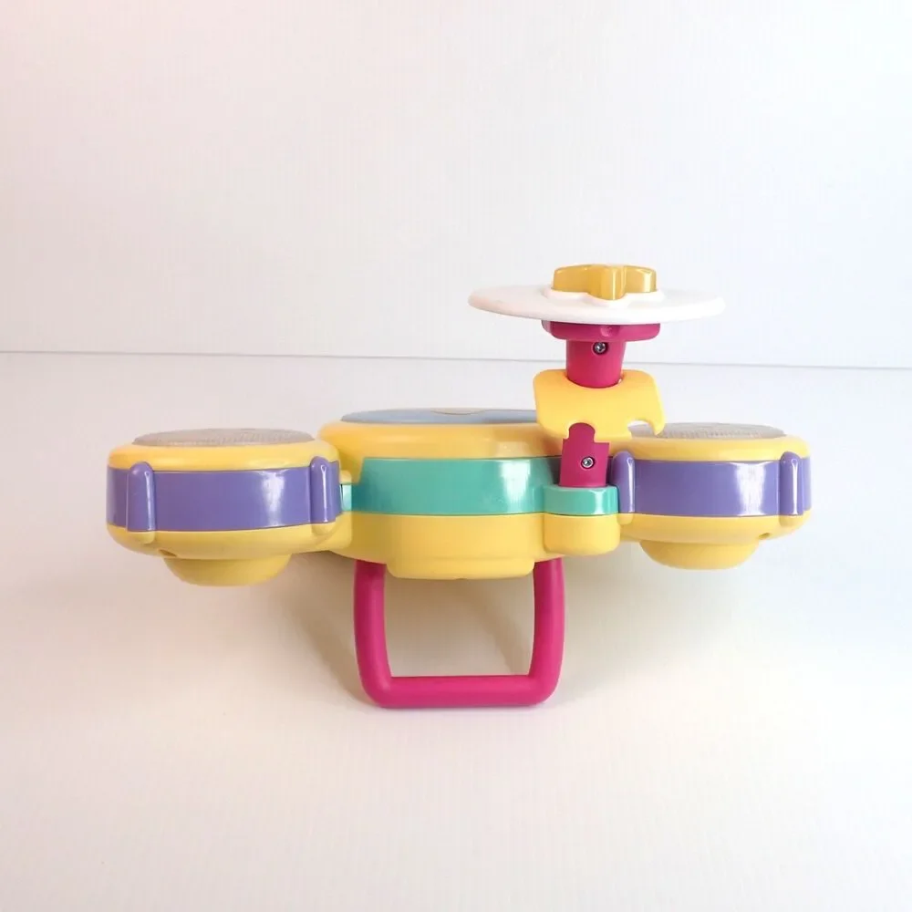 Bluey Musical Toys Lot of 2 Vtech Drum Set & Kidz Toyz Bluey Keyboard